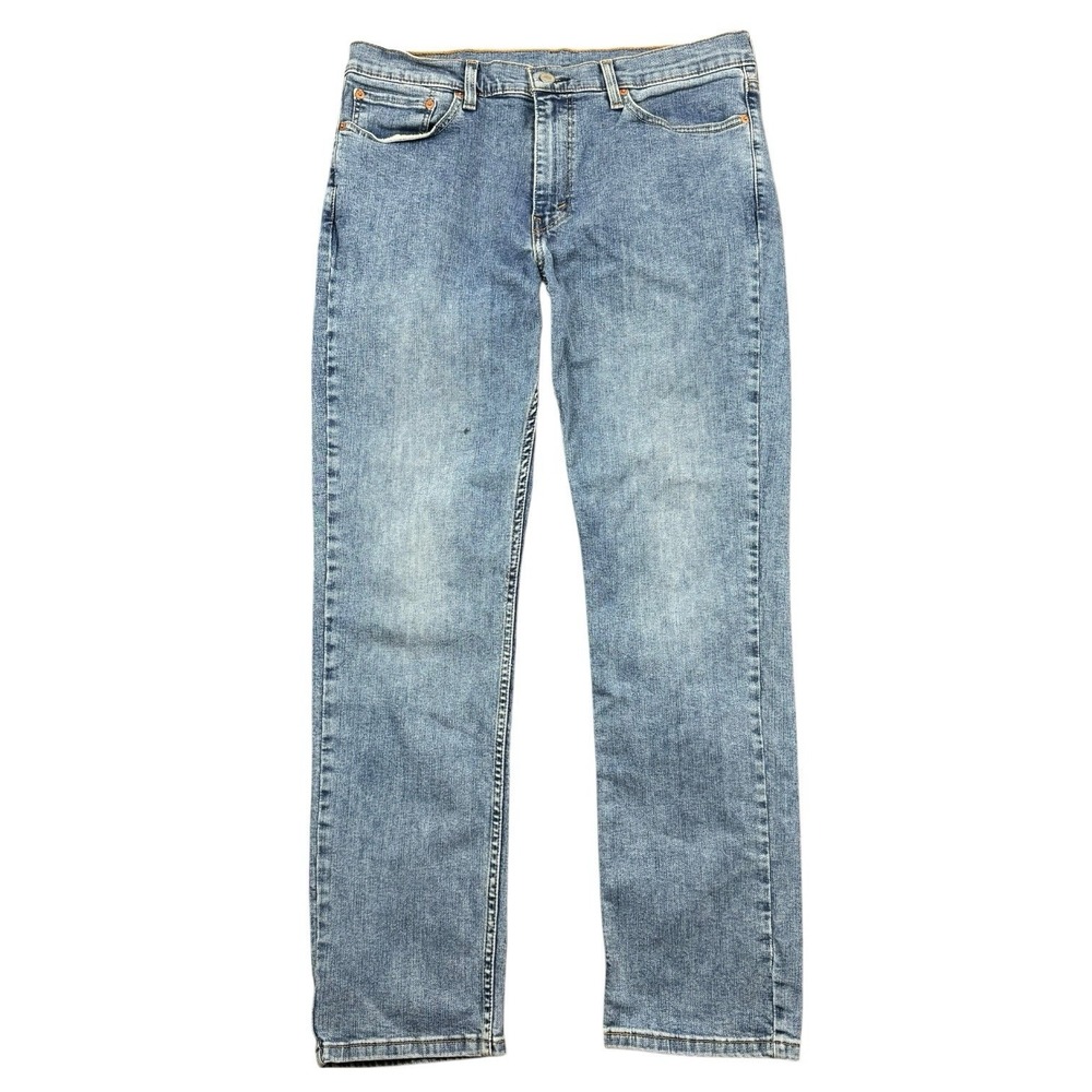 Levis 511 Jeans Men's 36x32 (34x31) Blue Slim Fit Stretch Medium Wash Denim